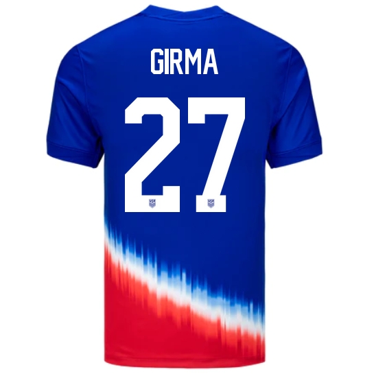 USA Naomi Girma 2024 Away Men's Stadium Soccer Jersey