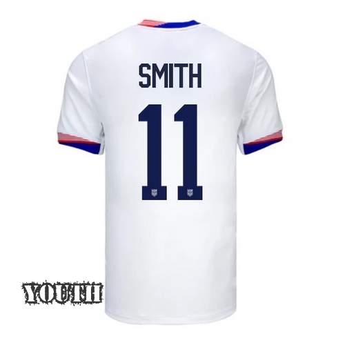 USA Sophia Smith 2024 Home Youth Stadium Soccer Jersey
