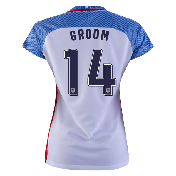 2016/2017 Shea Groom Stadium Home Jersey USA Soccer #14
