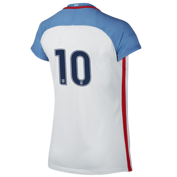 2016/2017 Number Ten Stadium Home Jersey USA Soccer #10 - Click Image to Close