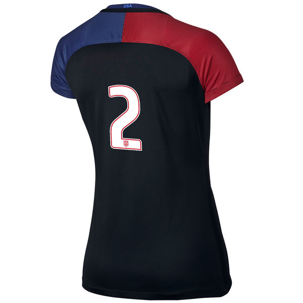 2016/2017 Number Two Stadium Away Jersey USA Soccer #2 - Click Image to Close