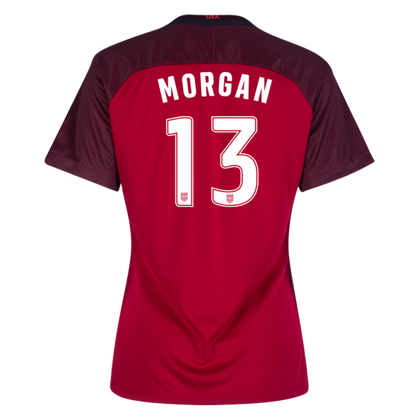 2017/2018 Alex Morgan Third Stadium Jersey #13 USA Soccer