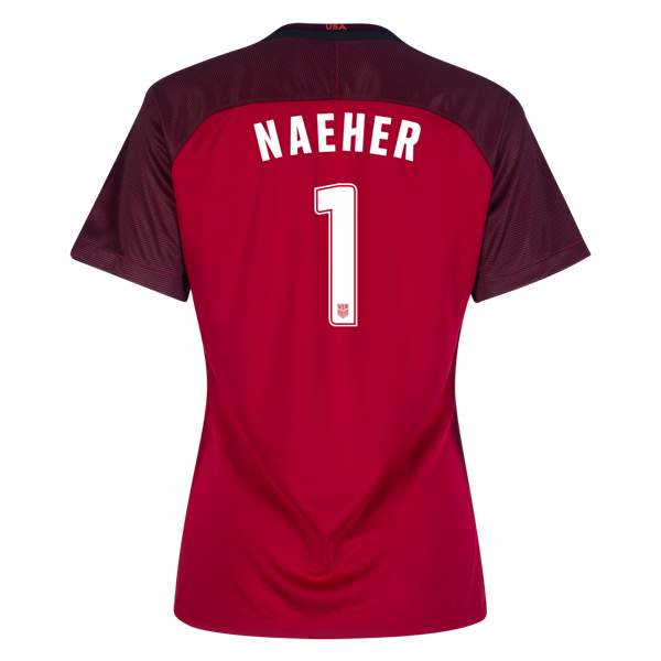 2017/2018 Alyssa Naeher Third Stadium Jersey #1 USA Soccer