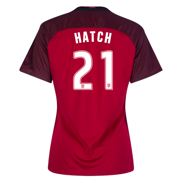 2017/2018 Ashley Hatch Third Stadium Jersey #21 USA Soccer