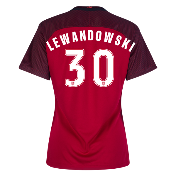 2017/2018 Gina Lewandowski Third Stadium Jersey #30 USA Soccer - Click Image to Close