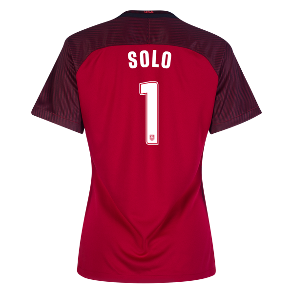 2017/2018 Hope Solo Third Stadium Jersey #1 USA Soccer - Click Image to Close