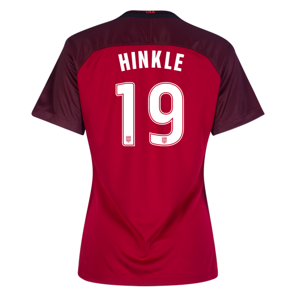 2017/2018 Jaelene Hinkle Third Stadium Jersey #19 USA Soccer - Click Image to Close