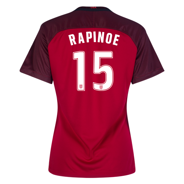 2017/2018 Megan Rapinoe Third Stadium Jersey #15 USA Soccer - Click Image to Close