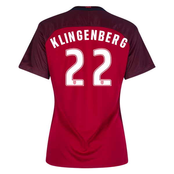 2017/2018 Meghan Klingenberg Third Stadium Jersey #22 USA Soccer - Click Image to Close