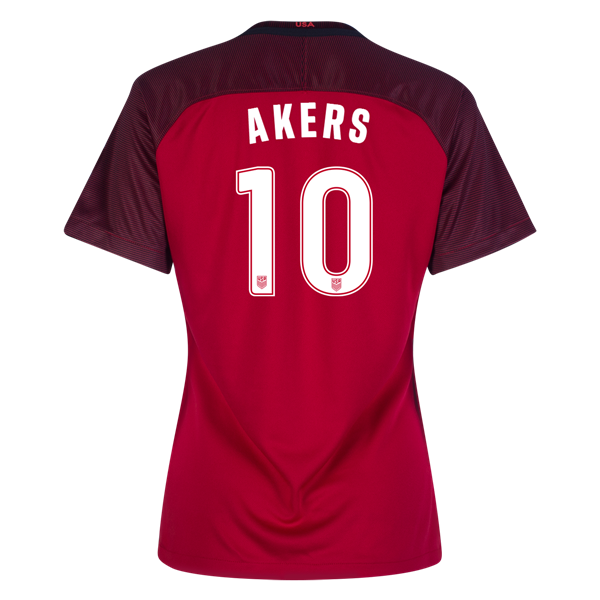 2017/2018 Michelle Akers Third Stadium Jersey #10 USA Soccer - Click Image to Close