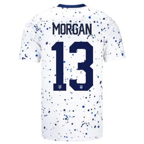 USA Alex Morgan 2023 Home Men's Stadium Soccer Jersey