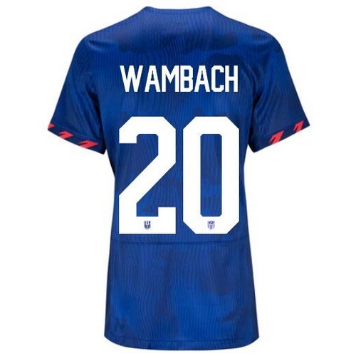 USA Abby Wambach 2023 Away Women's Stadium Soccer Jersey