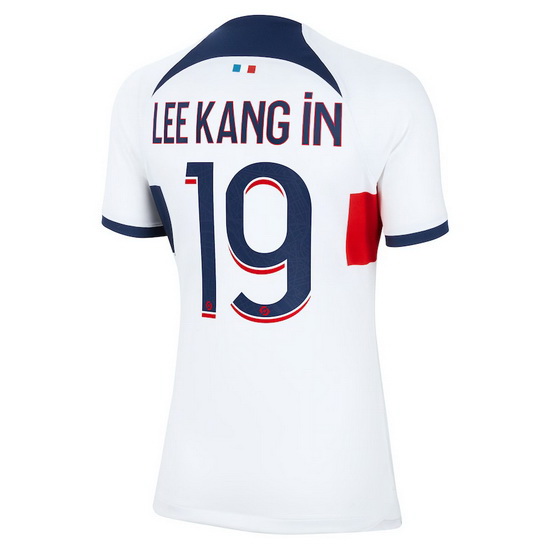 2023/2024 Kang-in Lee Away #19 Women's Soccer Jersey