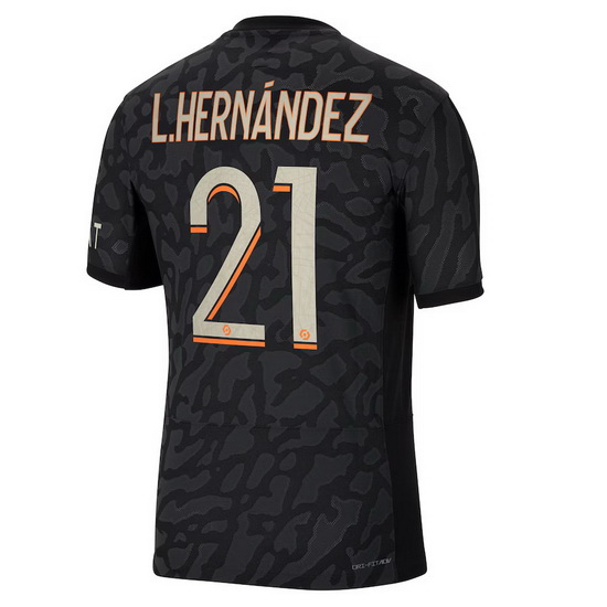 2023/2024 Lucas Hernandez Third #21 Men's Soccer Jersey