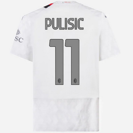 2023/2024 Christian Pulisic Away #11 Men's Soccer Jersey