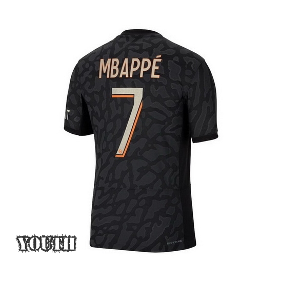 2023/2024 Youth Kylian Mbappe Third #7 Soccer Jersey