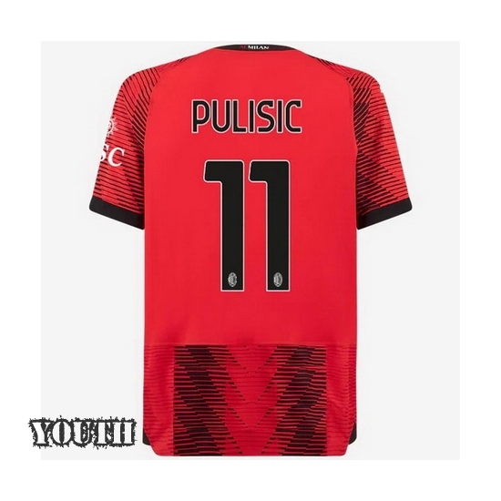 2023/2024 Youth Christian Pulisic Home #11 Soccer Jersey