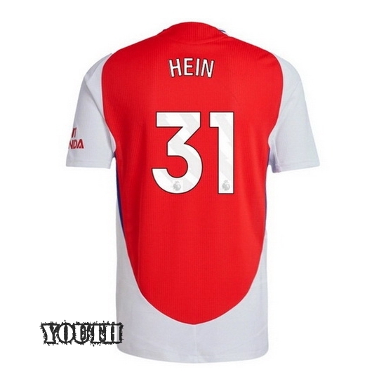 2024/2025 Karl Hein #31 Home Youth Soccer Jersey - Click Image to Close