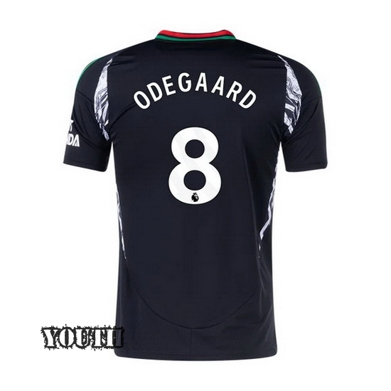 2024/2025 Martin Odegaard #8 Away Youth Soccer Jersey - Click Image to Close