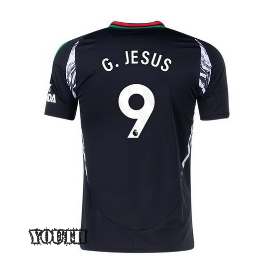 2024/2025 Gabriel Jesus #9 Away Youth Soccer Jersey - Click Image to Close