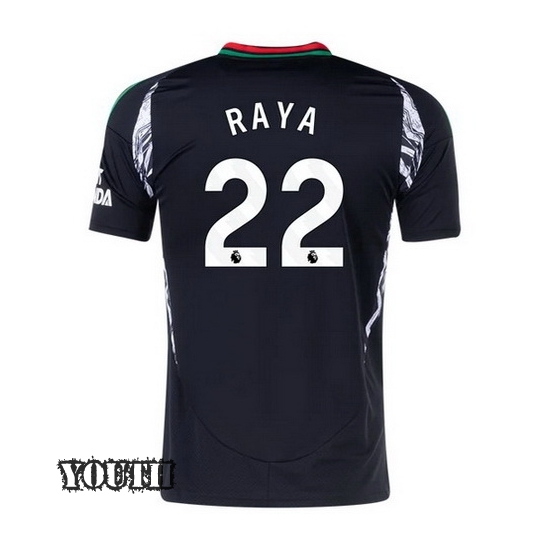 2024/2025 David Raya #22 Away Youth Soccer Jersey - Click Image to Close