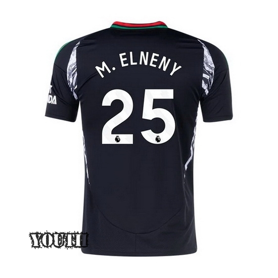 2024/2025 Mohamed Elneny #25 Away Youth Soccer Jersey - Click Image to Close