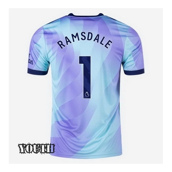 2024/2025 Aaron Ramsdale #1 Third Youth Soccer Jersey - Click Image to Close