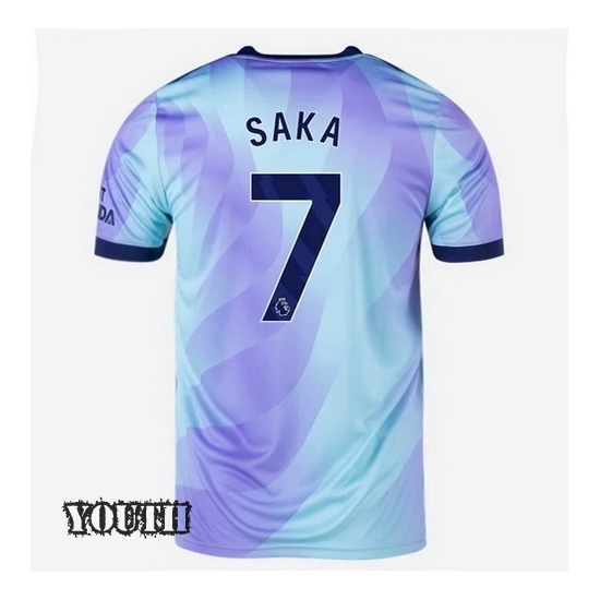 2024/2025 Bukayo Saka #7 Third Youth Soccer Jersey - Click Image to Close