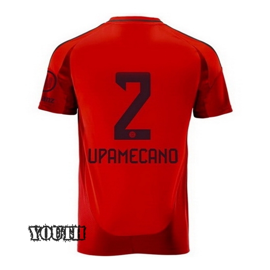 2024/2025 Dayot Upamecano #2 Home Youth Soccer Jersey