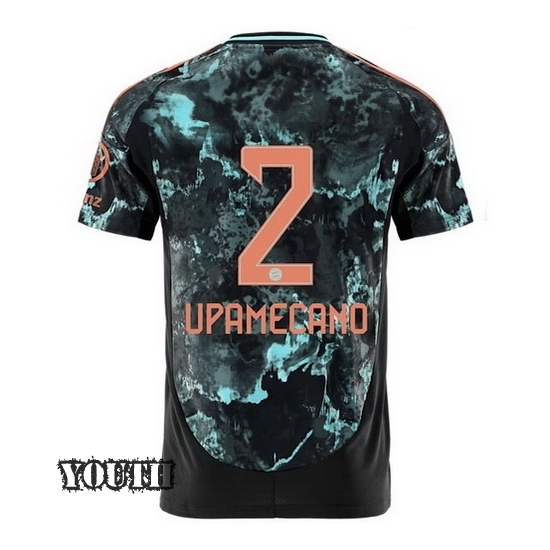 2024/2025 Dayot Upamecano #2 Away Youth Soccer Jersey