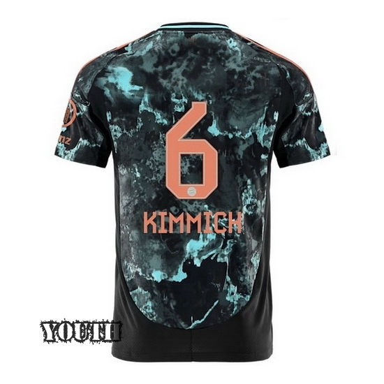 2024/2025 Joshua Kimmich #6 Away Youth Soccer Jersey