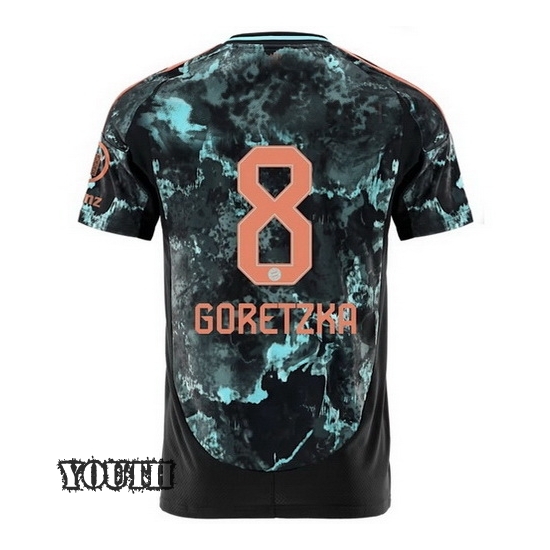 2024/2025 Leon Goretzka #8 Away Youth Soccer Jersey