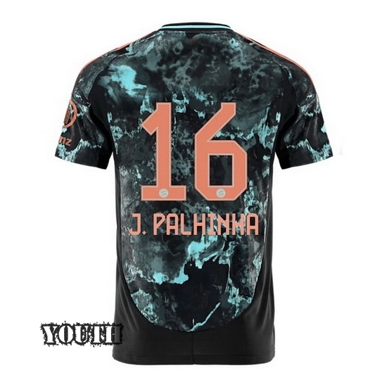 2024/2025 Joao Palhinha #16 Away Youth Soccer Jersey