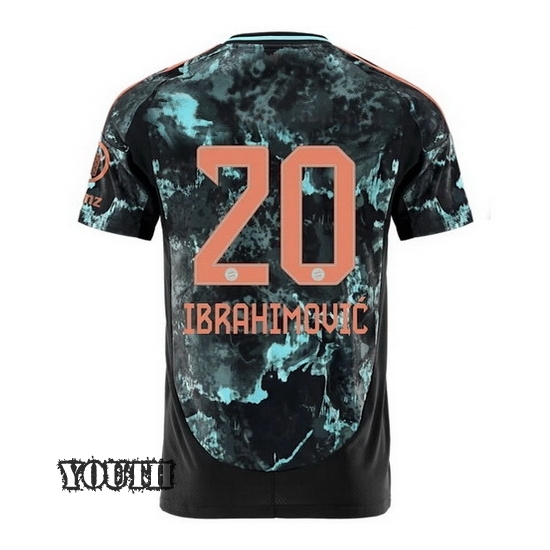 2024/2025 Bouna Sarr #20 Away Youth Soccer Jersey