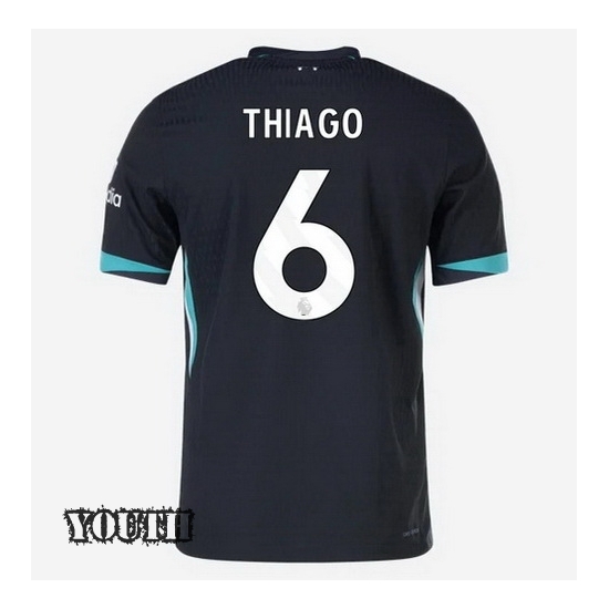 2024/2025 Thiago Alcantara #6 Away Youth Soccer Jersey - Click Image to Close