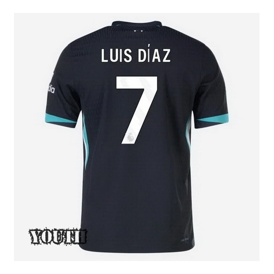 2024/2025 Luis Diaz #7 Away Youth Soccer Jersey - Click Image to Close