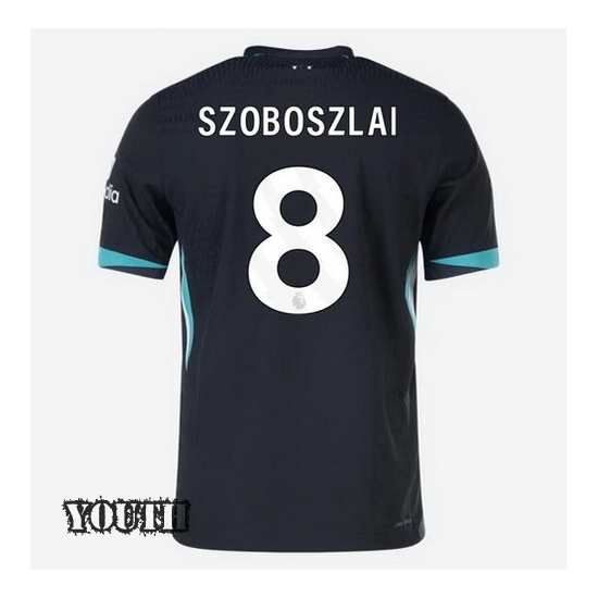 2024/2025 Dominik Szoboszlai #8 Away Youth Soccer Jersey - Click Image to Close