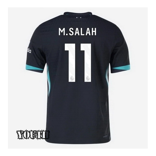 2024/2025 Mohamed Salah #11 Away Youth Soccer Jersey - Click Image to Close