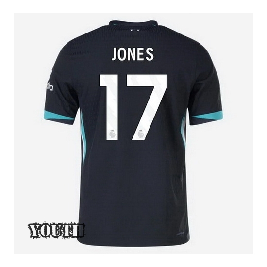 2024/2025 Curtis Jones #17 Away Youth Soccer Jersey