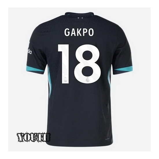 2024/2025 Cody Gakpo #18 Away Youth Soccer Jersey - Click Image to Close