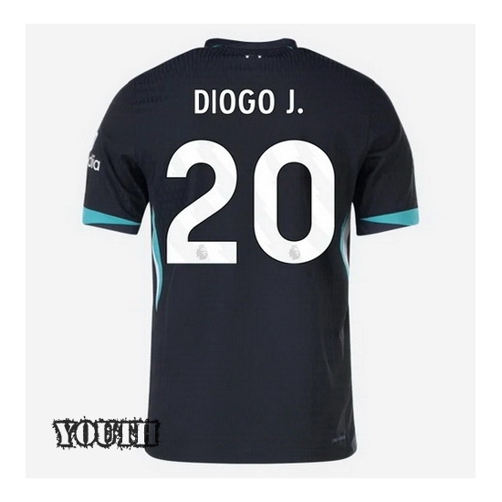 2024/2025 Diogo Jota #20 Away Youth Soccer Jersey - Click Image to Close