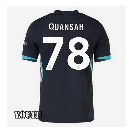 2024/2025 Jarell Quansah #78 Away Youth Soccer Jersey