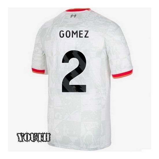 2024/2025 Joe Gomez #2 Third Youth Soccer Jersey