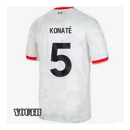 2024/2025 Ibrahima Konate #5 Third Youth Soccer Jersey - Click Image to Close