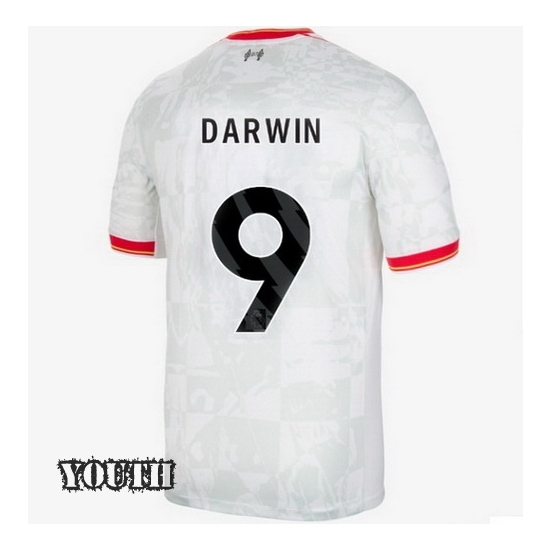 2024/2025 Darwin Nunez #9 Third Youth Soccer Jersey