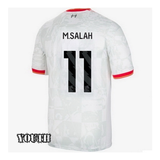 2024/2025 Mohamed Salah #11 Third Youth Soccer Jersey - Click Image to Close