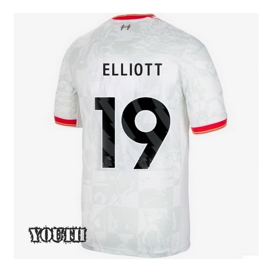 2024/2025 Harvey Elliott #19 Third Youth Soccer Jersey - Click Image to Close