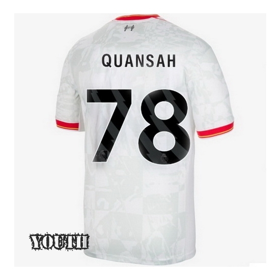 2024/2025 Jarell Quansah #78 Third Youth Soccer Jersey - Click Image to Close