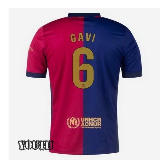 2024/2025 Gavi #6 Home Youth Soccer Jersey