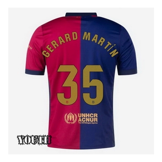 2024/2025 Gerard Martin #35 Home Youth Soccer Jersey - Click Image to Close